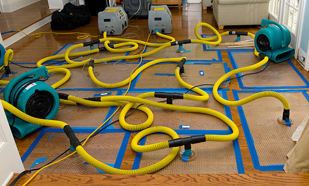 Professional Crawl Space Water Removal technician working in Gratis, OH